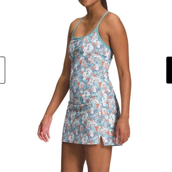 The North Face Floral Arque Hike Dress Built in Singlet Size XXL - Picture 2 of 12